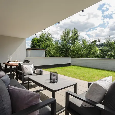 Luxusferienwohnung Moselruhe Mit Grosser Terrasse Und Schoenem Ausblick * Буллай
