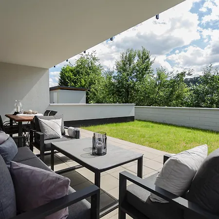 Luxusferienwohnung Moselruhe Mit Grosser Terrasse Und Schoenem Ausblick